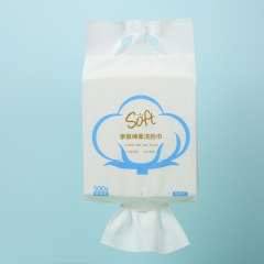 Thickened face towel, large roll, soft cleansing towel, beauty salon supplies, disposable cotton face towel, makeup remover cotton