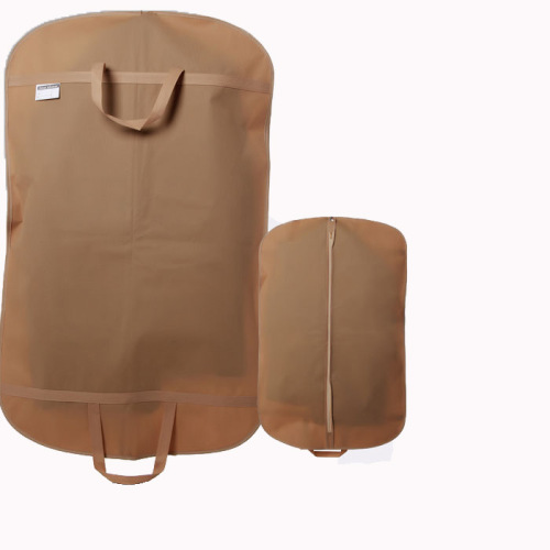 Q683 suit cover non-woven thickened coat dust bag portable folding business suit bag custom-made clothing