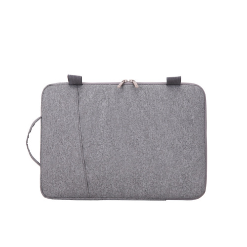 22024 Winter New Business Laptop Buckle Luggage Leather Goods Solid Color Polyester Metal Shoulder Bag Computer Bag