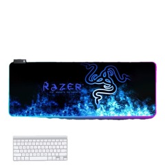 rgb luminous mouse pad extra large gaming esports phantom computer led luminous mouse pad wholesale