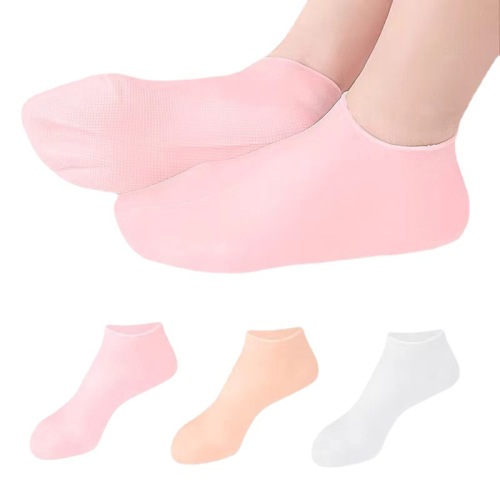 Silicone protective foot covers, waterproof, crack-proof, softening calluses, horny foot covers, foot masks, beach socks, soft protective covers