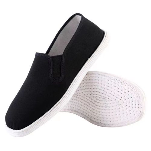 Old Beijing cloth shoes men's handmade thousand-layer cloth shoes summer full cloth sole soft sole breathable one-leg men's shoes cloth shoes