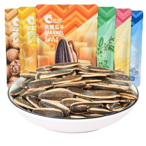 Qiaqia melon seeds, melon seeds, spiced nuts, 15g, 18g, 22g, 26g, 60g, 80g, 98g, 350g, 500g bags, etc.