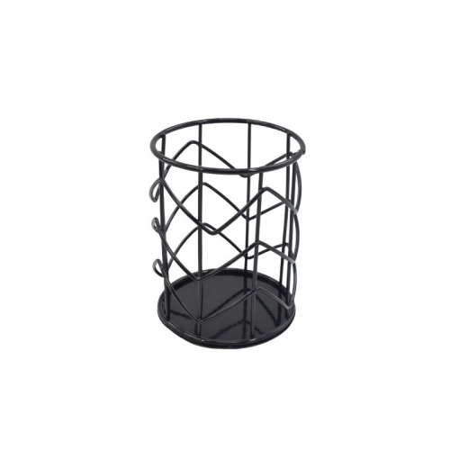 Manufacturer's creative Nordic style iron pen holder European style gift makeup brush storage basket office multi-functional pen holder