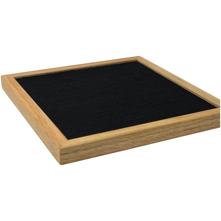 Amazon Felt Blackboard Oak Wooden Letter Board Wooden Decoration Home Message Board Letter Board