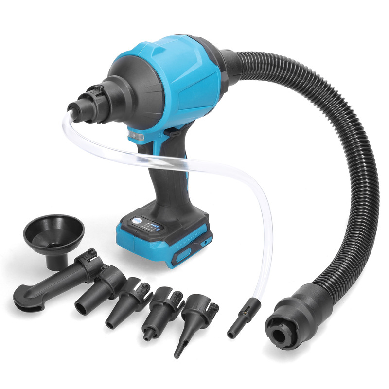 Lithium battery rechargeable lithium electric dust blowing gun soot blowing gun hair dryer air extraction gun household appliances dust removal gun snow removal and dust removal