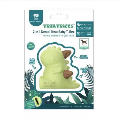 Narishi dog molar toy, food leakage ball, dog molar stick, tooth cleaning and bite-resistant rubber food leakage toy