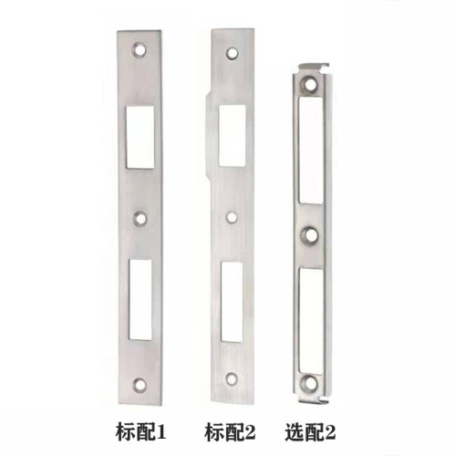 Cross-border special supply of broken bridge aluminum plastic steel home smart door lock 85 hole spacing dual fast dual active handle fingerprint lock body