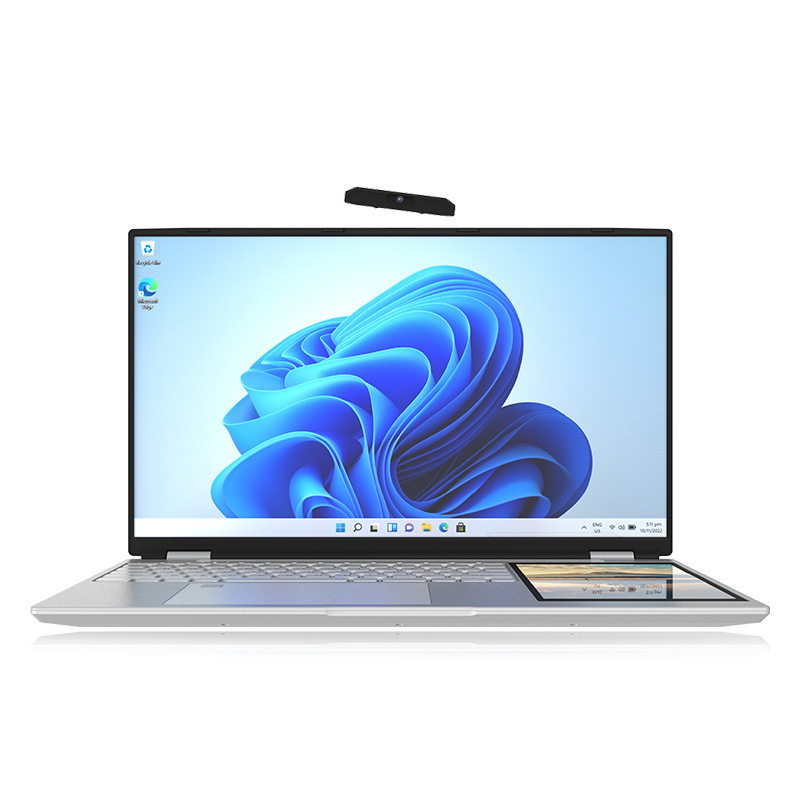 15.6-inch + 7-inch dual-screen laptop N95 32G business laptop gaming notebook wholesale