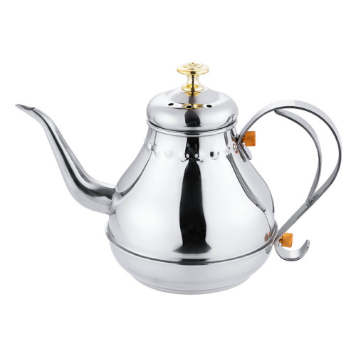 New Chinese style stainless steel palace kettle cold kettle European coffee pot home hotel hotel with filter teapot for induction cooker