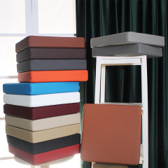 Customized sofa cushion sponge cushion super fiber thickened leather sponge cushion chair cushion bay window cushion replacement shoe stool cushion soft