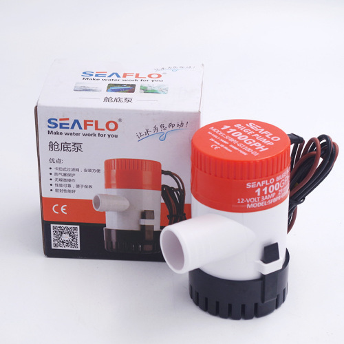 12V/24V DC submersible pump/bilge pump/cruise yacht drainage pump/marine water pump seaflo