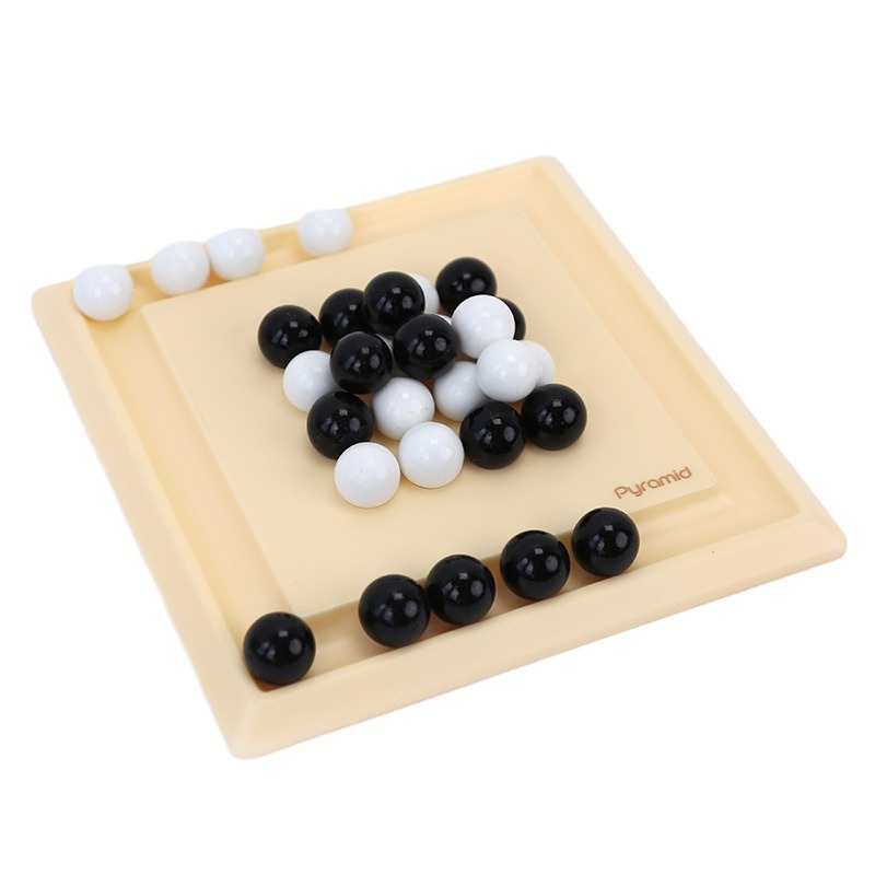 Desktop Pyramid Game PYRAMID Othello Parent-child Interactive Leisure Intelligence Pass Stacking 2-Player Game