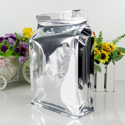 Aluminized Yin-Yang eight-side sealing bag, high quality red date food preservation aluminum foil plastic packaging bag manufacturer wholesale