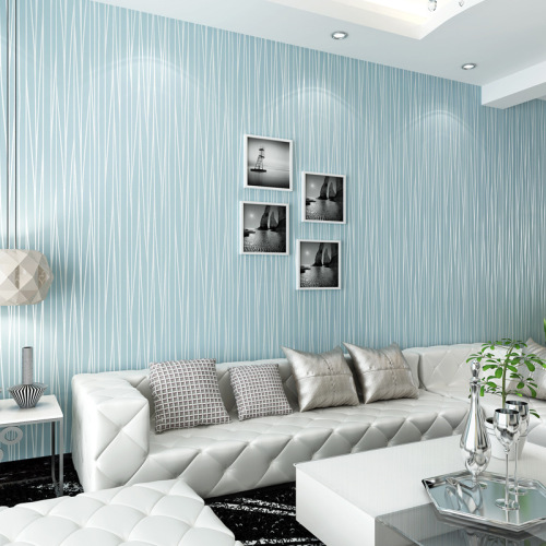 Non-woven wallpaper wallpaper 3d background wall striped wallpaper wallpaper sofa background wall vertical strip wallpaper