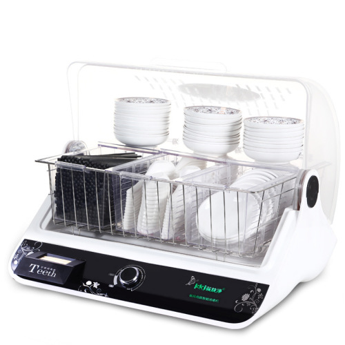 Tableware sterilizer accessories plastic small grid chopsticks basket drain basket shelf stainless steel inner frame