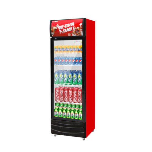 Refrigerated display cabinet, beverage cabinet, vertical commercial refrigerator, single-door fresh-keeping cabinet, double-door beer cabinet, hotel supermarket freezer