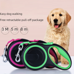 Manufacturer cross-border Amazon dog rope nylon automatic retractable pet leash pet supplies