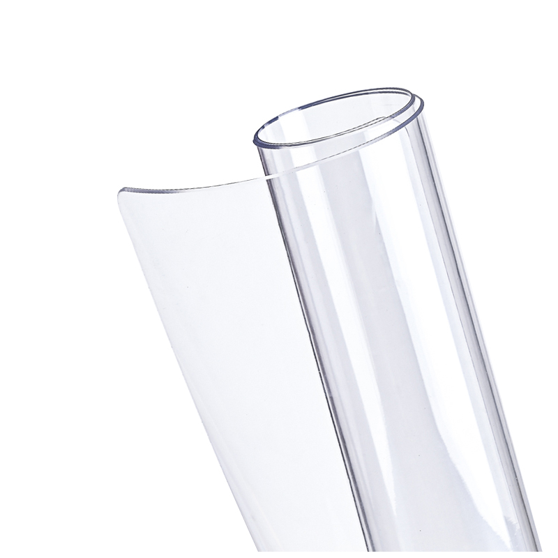 Waterproof and oil-proof table mat, no-wash, anti-scalding, soft glass, PVC crystal plate, rectangular coffee table, transparent plastic dining table mat
