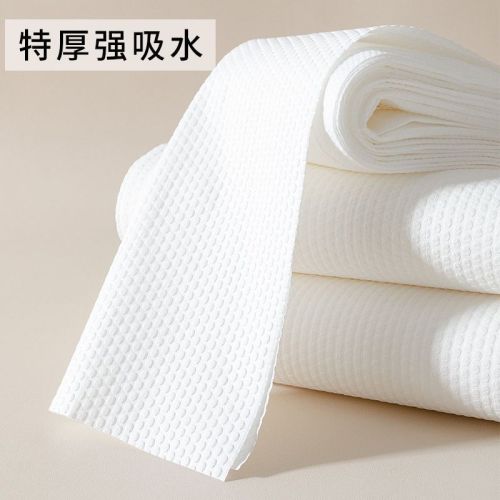 Beauty salon barber shop disposable towel hair salon special cotton absorbent non-woven turban