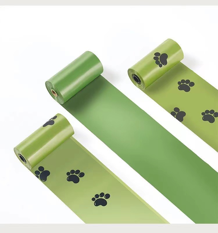 Dog poop bag thickened fully degradable poop bag poop bag artifact shovel cat poop bag pet garbage bag poop bag