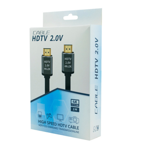 Factory direct sales HDMI2.04K high-definition cable 2.1 high-definition TV cable 4k data computer cable