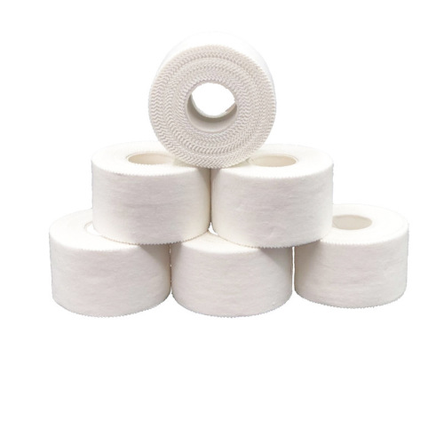 Sports tape, white patch, toothed cotton white cloth, tape, bandage, sports physiotherapy protective gear fixation