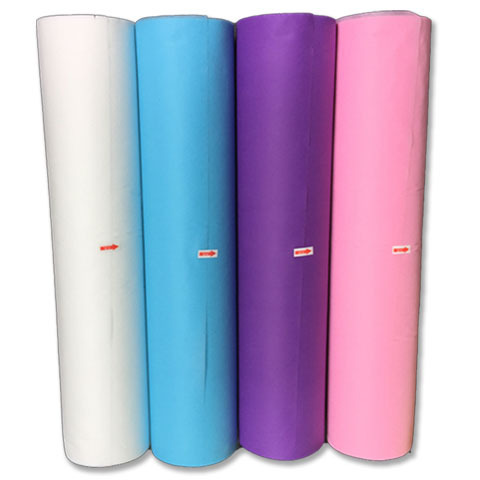 Thickened disposable sheets rolled with openings and holes thickened beauty bed massage bed non-woven sheets