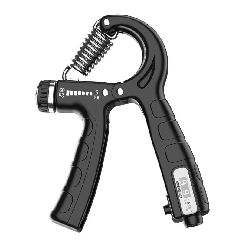 Amazon outdoor cross-border exclusive adjustable mechanical counting gripper home fitness equipment finger trainer