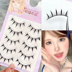 Cute Eyelashes Shangpin Comic Style Thick Barbie One Piece False Eyelashes Natural Simulation Devil Whole Novice Eyelashes