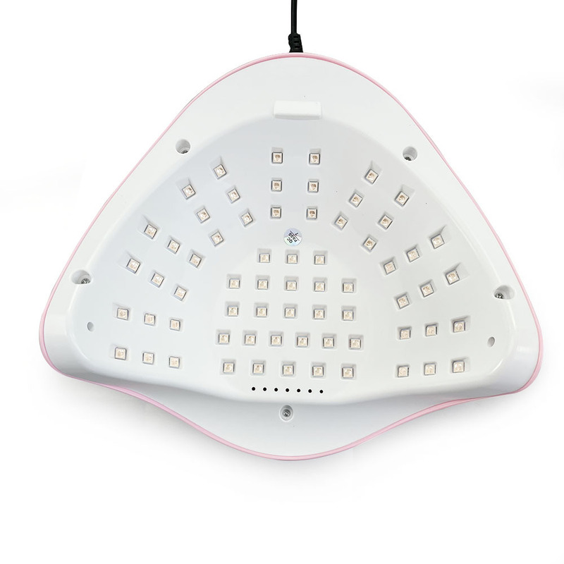 New red light non-black hand manicure lamp high-power quick-drying phototherapy machine LED phototherapy lamp nail polish baking lamp 66 lamps