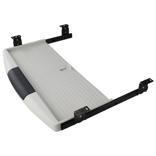 IYR7 thickened computer desk keyboard bracket slide drawer rail two-section slide rail lifting tray bracket track