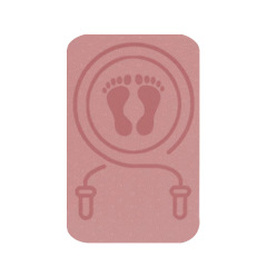 Cordless counting skipping mat, non-slip, soundproof, home, indoor, shock-absorbing, mute, dedicated for fitness, sports, slight imperfections
