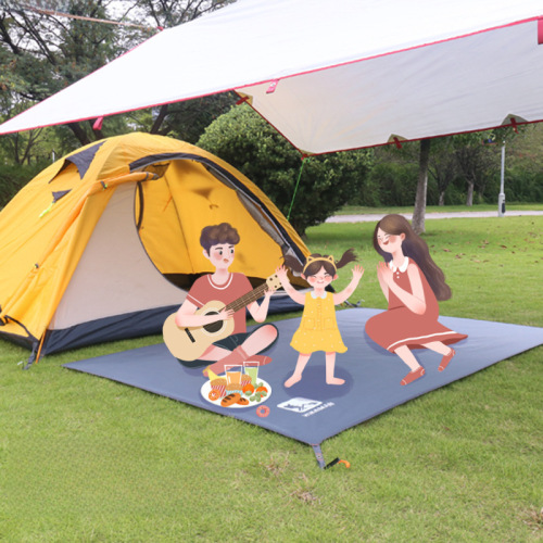 Outdoor tent floor mat thickened Oxford cloth waterproof picnic mat wear-resistant anti-puncture ground cloth multi-purpose sunshade canopy