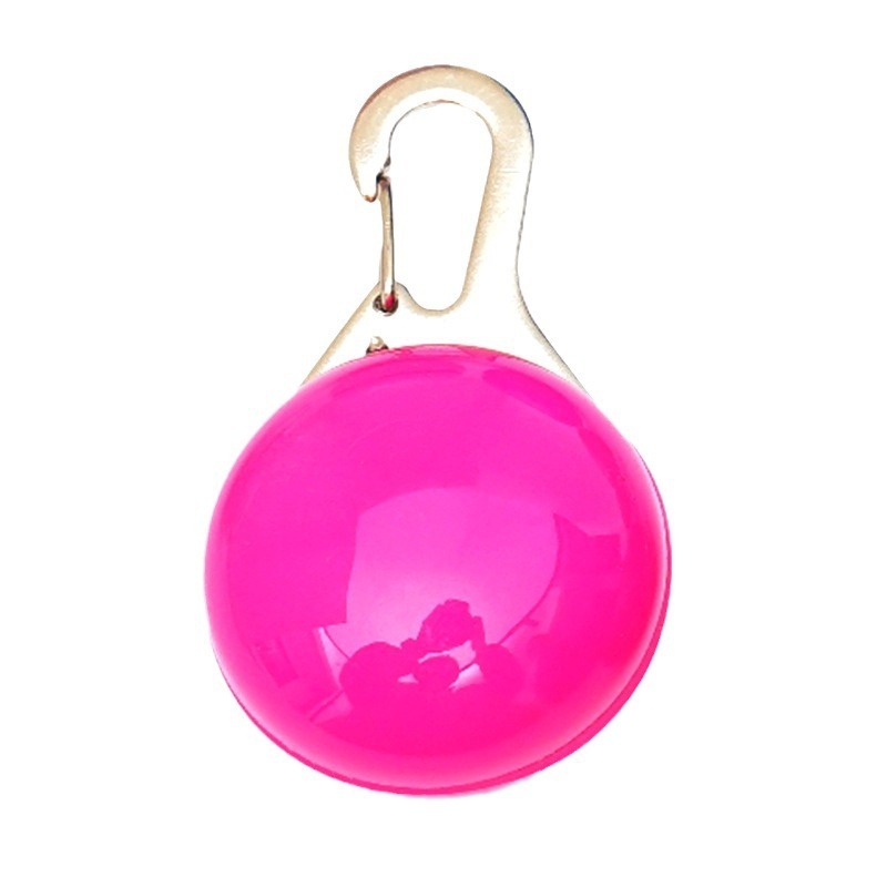 TEMU's popular pet luminous pendant LED dog night light accessories dog walking light anti-lost silicone pet light