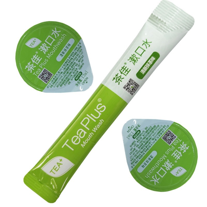 Teaplus Tea Plus Mouthwash Disposable Tea Refreshing Portable Jelly Cup to Clear Breath, Popular for Travel, Mild and Moisturizing