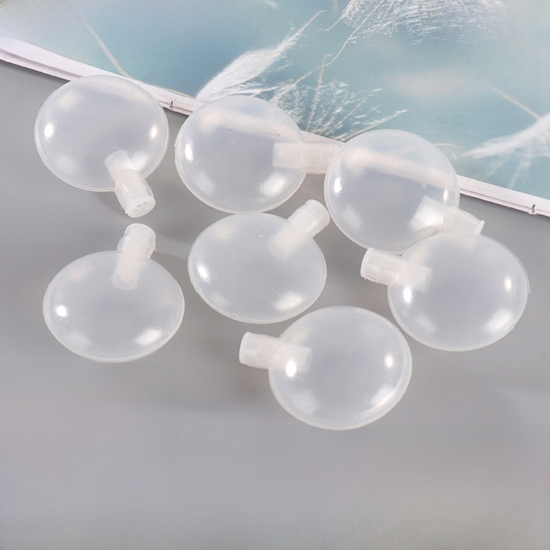 Ring ball round plastic bell colorful rattle accessories doll squeak generator flat bell accessories