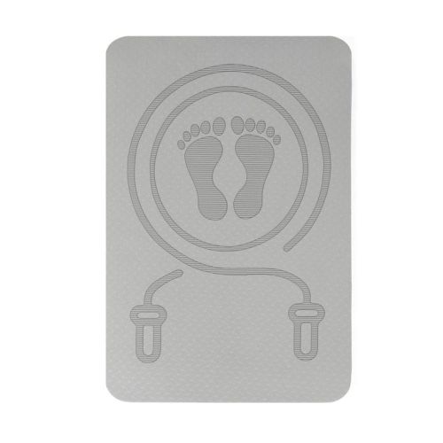 Skipping rope mat, non-slip, shock-absorbing, cordless square soundproof mat, indoor fitness thickened household silent mat wholesale