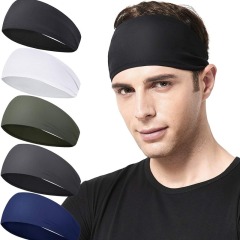 Unisex Running Headband Suitable for Running Cycling Basketball Yoga Fitness Workout Elastic Unisex Headband