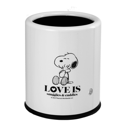 Genuine Snoopy trash can for home living room without lid, high appearance, large capacity, simple and creative Internet celebrity storage bucket