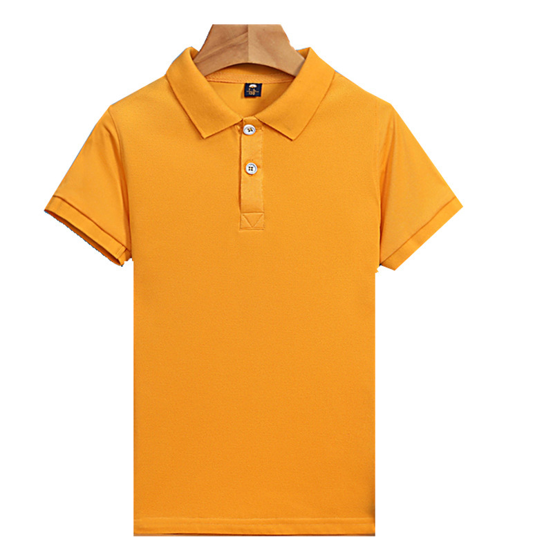 Children's POLO shirt customized short-sleeved lapel T-shirt cultural shirt class uniform school group performance event printed logo