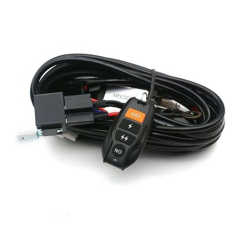 Cross-border truck off-road vehicle spotlight dedicated wireless remote control wire harness 12V24V switch wire harness with relay wire set