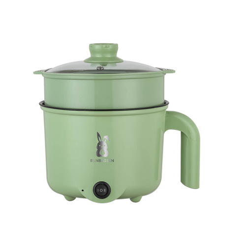 Multifunctional electric cooking pot, electric hot pot, electric cooking pot, small electric pot, student dormitory pot, small pot, mini non-stick pot, steamer