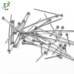 Stainless steel bead needle ball needle large head ball needle golden round head needle beading bead needle handmade diy jewelry accessories