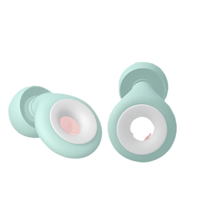 Super silicone soundproof earplugs, immersive noise-cancelling earplugs, student sleep artifact, silent earplugs on the plane, cross-border