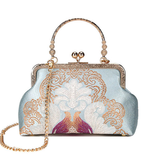 Chinese-style embroidery and cheongsam bags for women, Chinese ladies’ elegant retro handbags, antique small handbags
