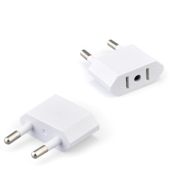 Foreign trade night light plug adapter, American standard to European standard connector, wide voltage European standard universal standard adapter