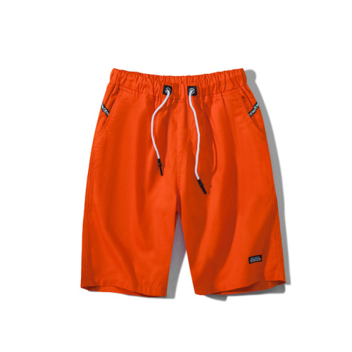 Casual shorts, men's sports 5-point large pants, summer 5-point loose sports beach pants, plus fat, men's clothing trend