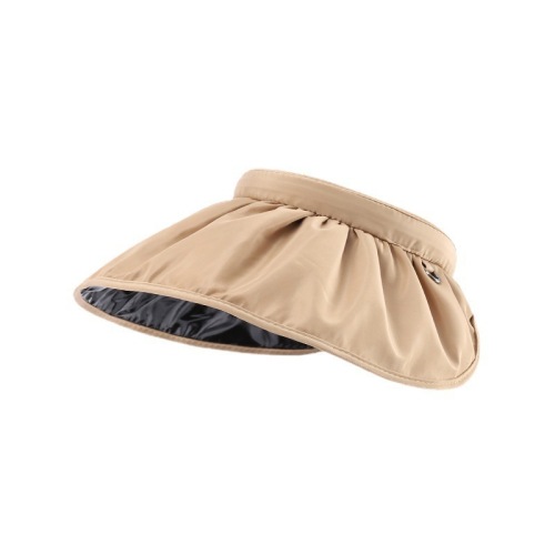 Summer sun hat Korean style sun hat with large brim to cover face Internet celebrity shell hat portable curly hair hoop sun hat for women