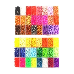 5mm puzzle beans boxed pure beans without accessories puzzle material box handcrafted beans diy children's toys